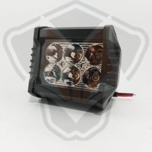 EXPLORADORA CUADRADA 6 LED BLANCA/ UND