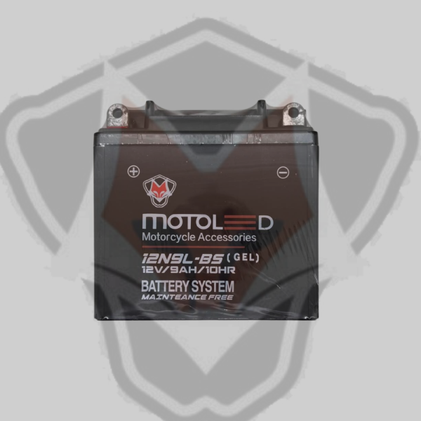 BATERIA 12N9L-BS 12V 9A / Unidad