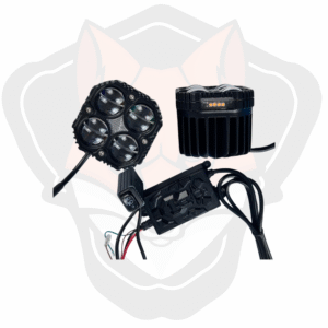 EXPLORADORA 4 LED DUAL COLOR CON SWICH / PAR